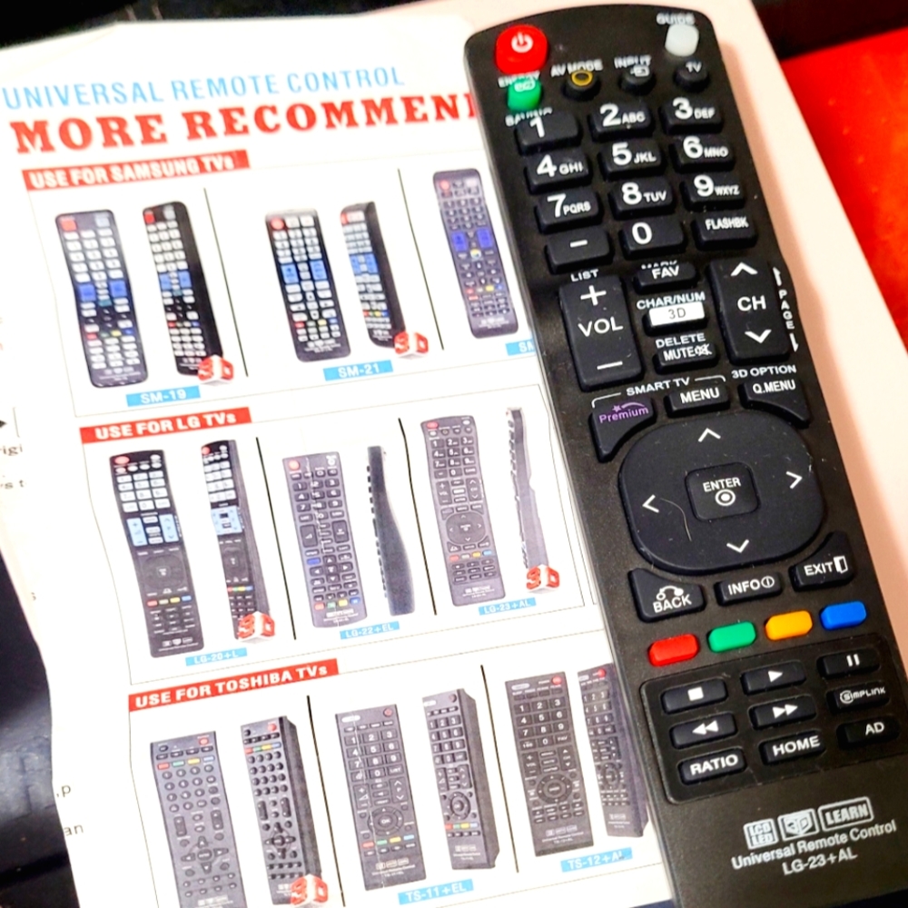 Universal Remote for LG TV/LCD